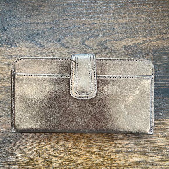 Rolfs Bronze Flat Wallet - Picture 1 of 10